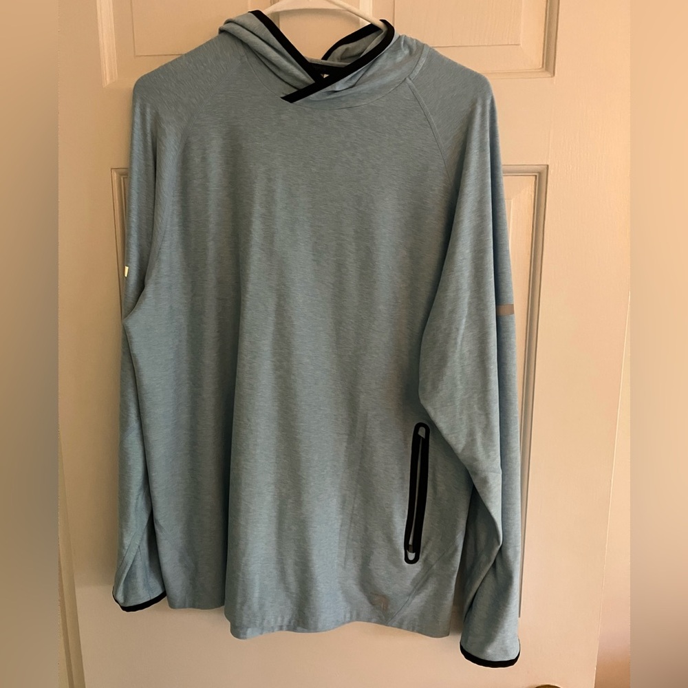 New Balance Men’s Hoodie. Light Blue. Size L.